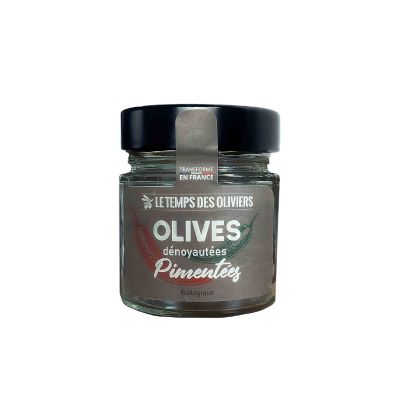 OLIVES COCKTAIL PIMENTEES BIO 90G